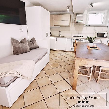 Amber studio Apartment Kobarid Esterno foto