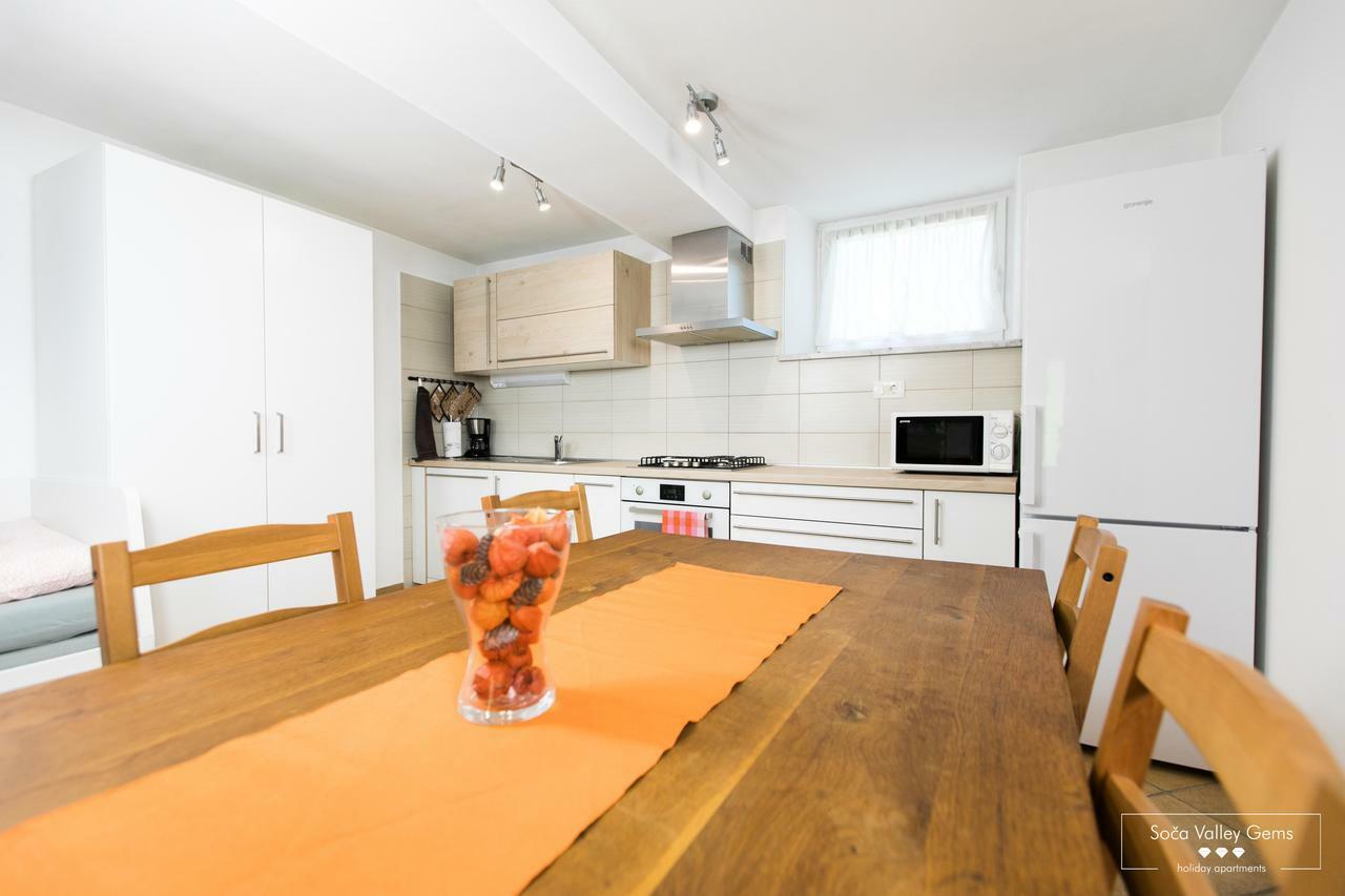 Amber studio Apartment Kobarid Esterno foto