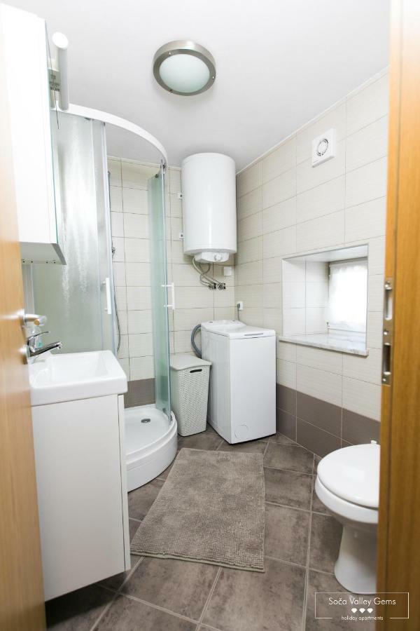 Amber studio Apartment Kobarid Esterno foto
