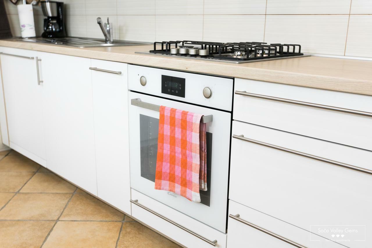 Amber studio Apartment Kobarid Esterno foto