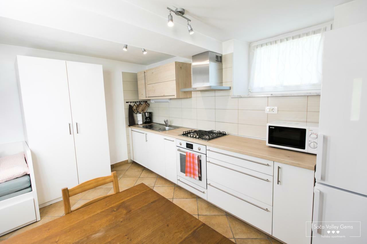Amber studio Apartment Kobarid Esterno foto