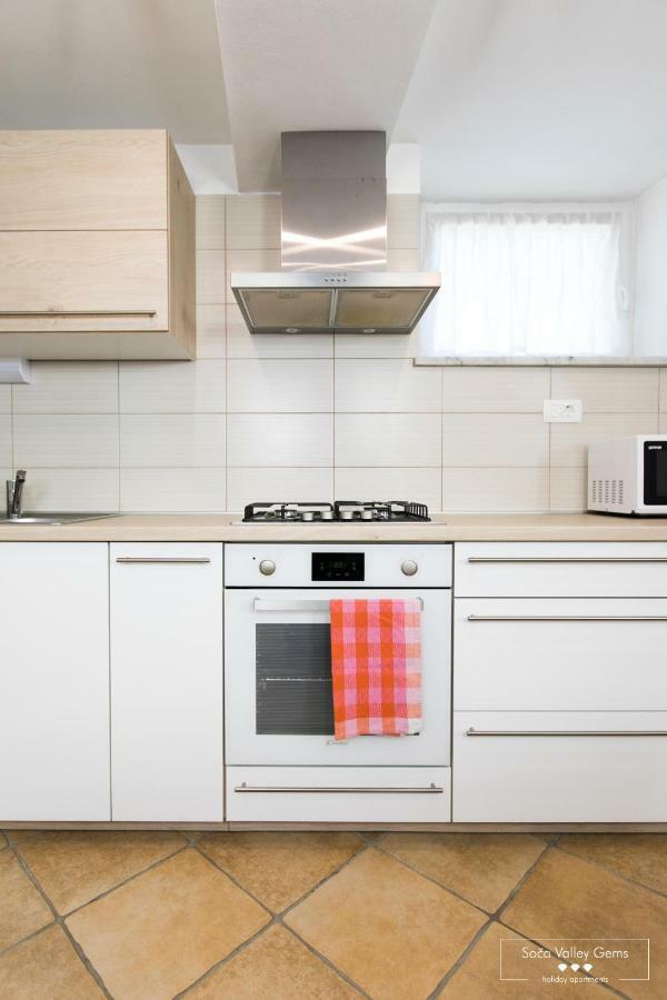 Amber studio Apartment Kobarid Esterno foto