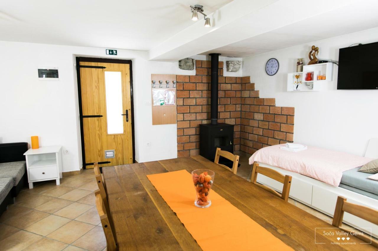 Amber studio Apartment Kobarid Esterno foto